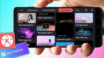 How to Use Kinemaster Get Projects in Mobile (2022) | Kinemaster Video Editing