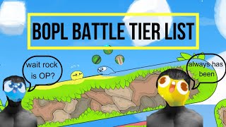 A Chad's tier list for Bopl battle abilities