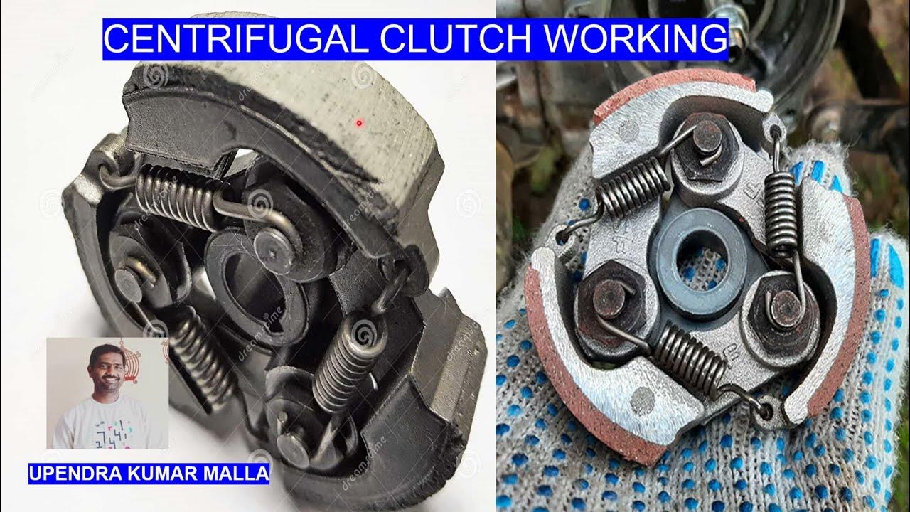 Centrifugal Clutch Working | Types of Clutches | Automobile Basics ...