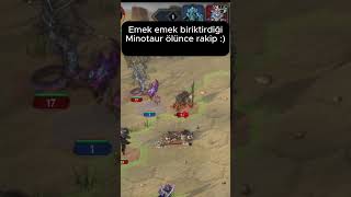 Minotaur’lar Düştü, Rakip Kaçtı!