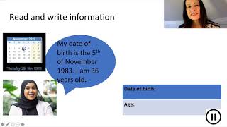 Job application form