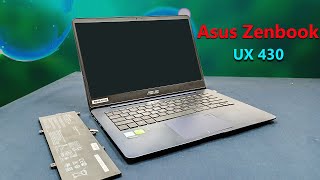asus zenbook ux430 laptop no power backup || laptop battery replacement