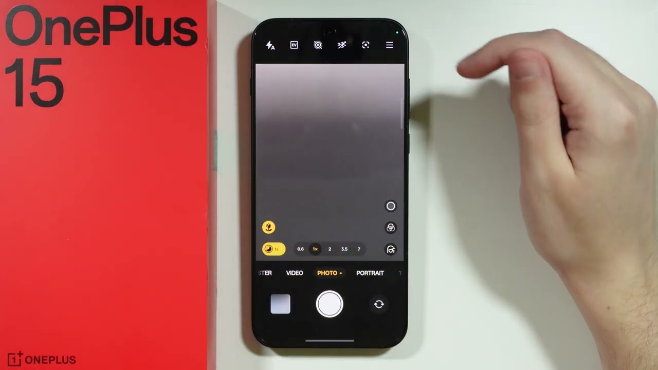 OnePlus 15: как включить/выключить эффект зеркала на селфи-камере