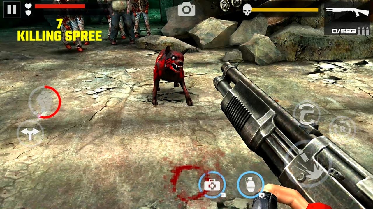 DOG zombie! DEAD TARGET Zombie Android Gameplay HD #5