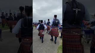 Ravara Pipe Band March To The Line Ulster Pipe Band Championships