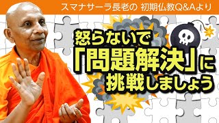 怒らないで「問題解決」に挑戦しましょう｜ブッダの智慧で答えます（一問一答）