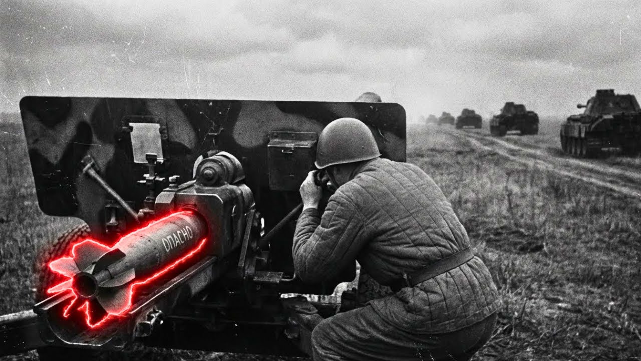 Comandamentul a Interzis Acest Proiectil „Sinucigaș” — Până Când Nu a Oprit „Tigrii” Germani.