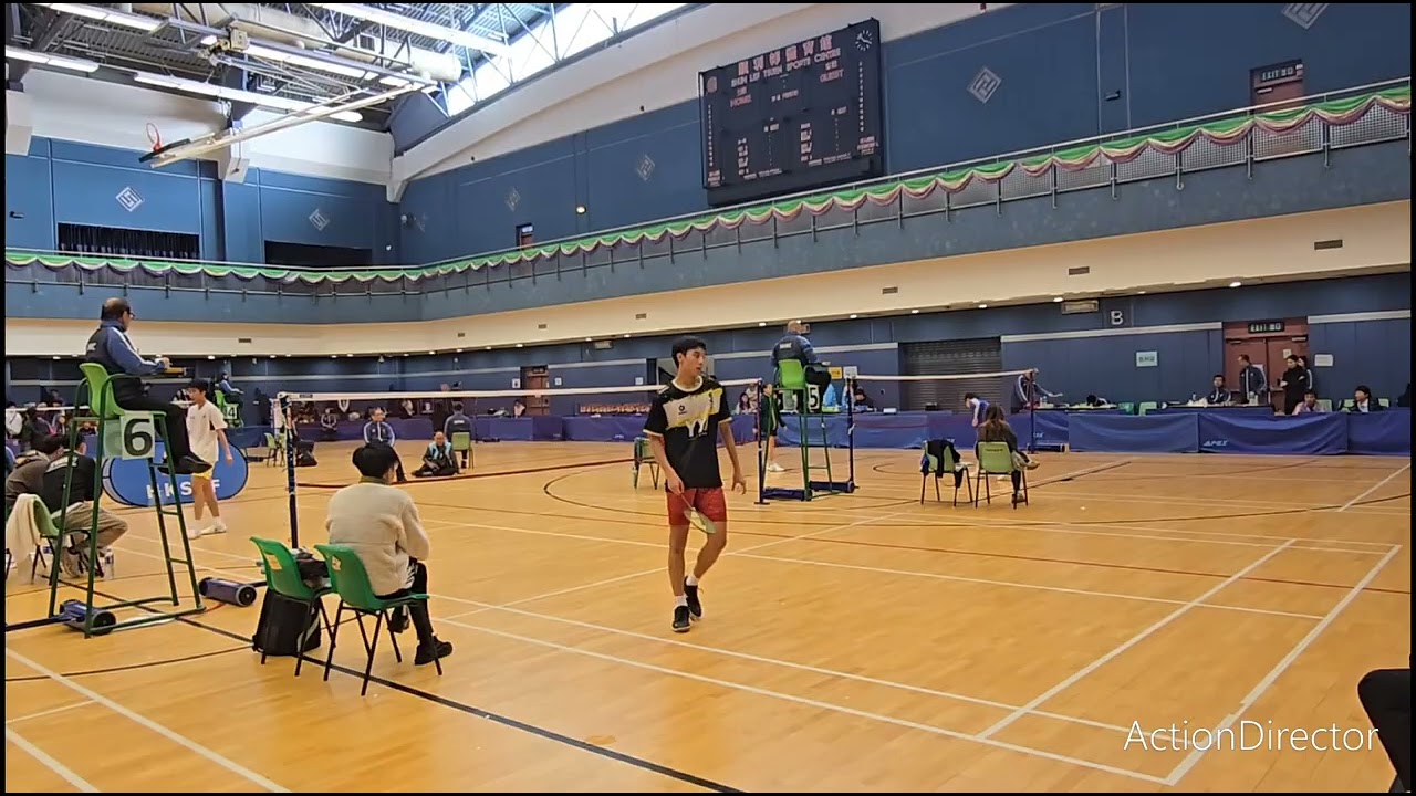 全港學界精英 羽毛球賽 男子單打 決賽