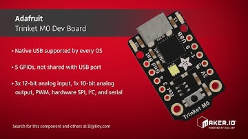 Adafruit Trinket M0 Dev Board | Maker Minute