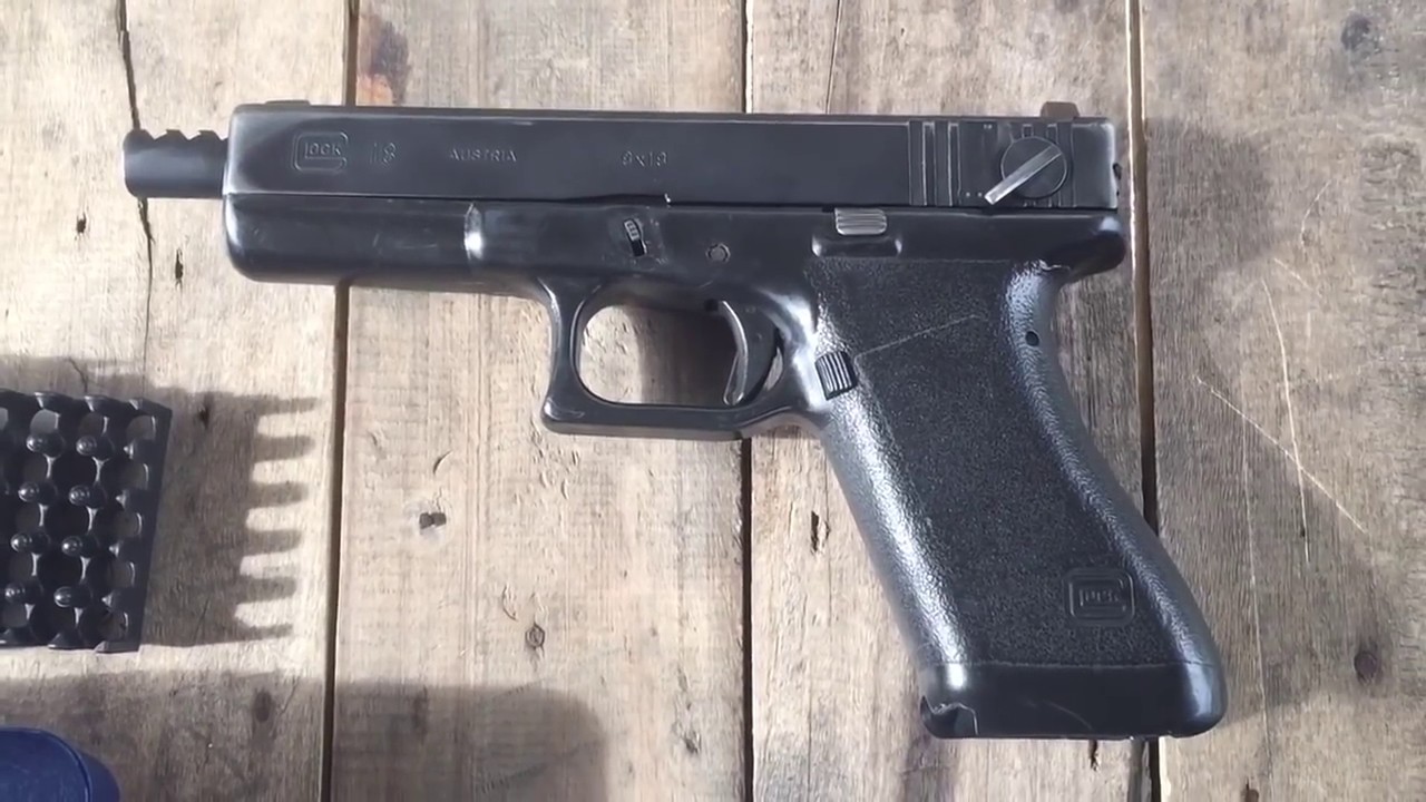 Glock18 Gen1 Full auto Machine pistol - YouTube.