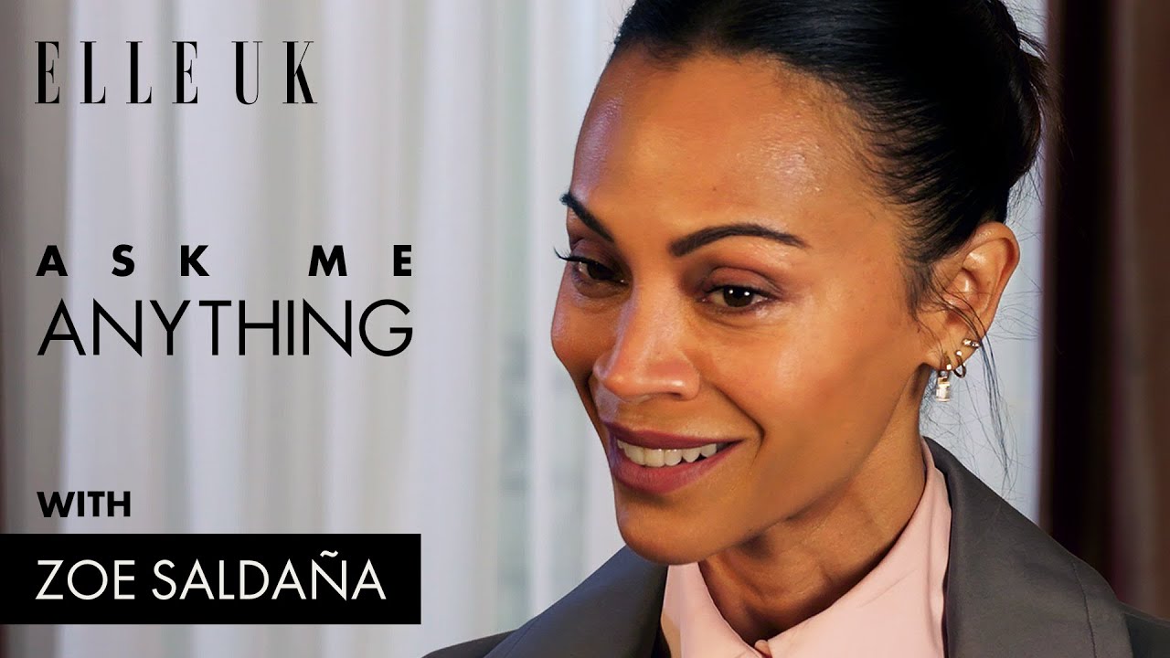How Zoe Saldana Learned Of Her Oscar Nomination | ELLE UK