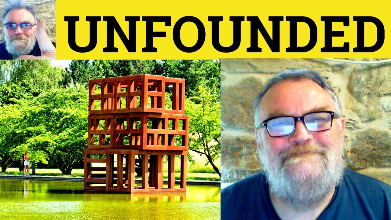Unfounded Drop 😎 Unfounded Meaning - Unfounded Defined - Unfounded Definition ...