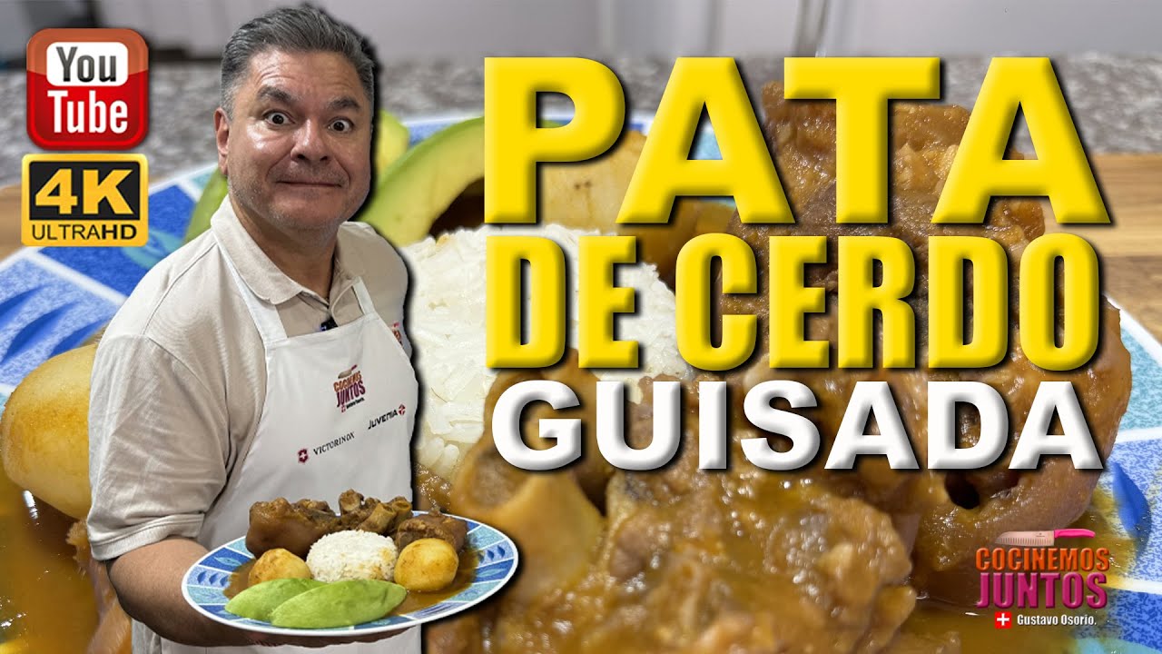 Como hacer PATA DE CERDO guisada | muy fácil