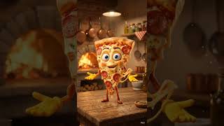 Talking Pizza Slice Animation | Funny 3D Character