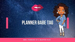 Planner Babe Tag