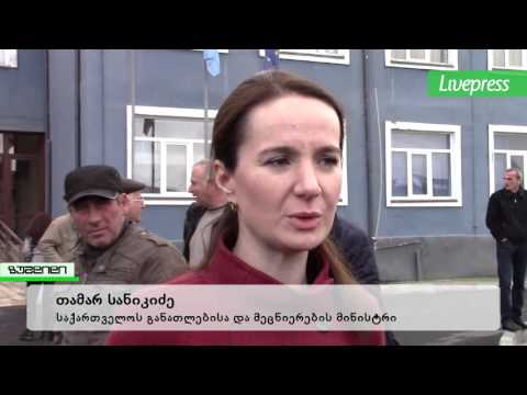 მინისტრი მესხიას უნივერსიტეტში