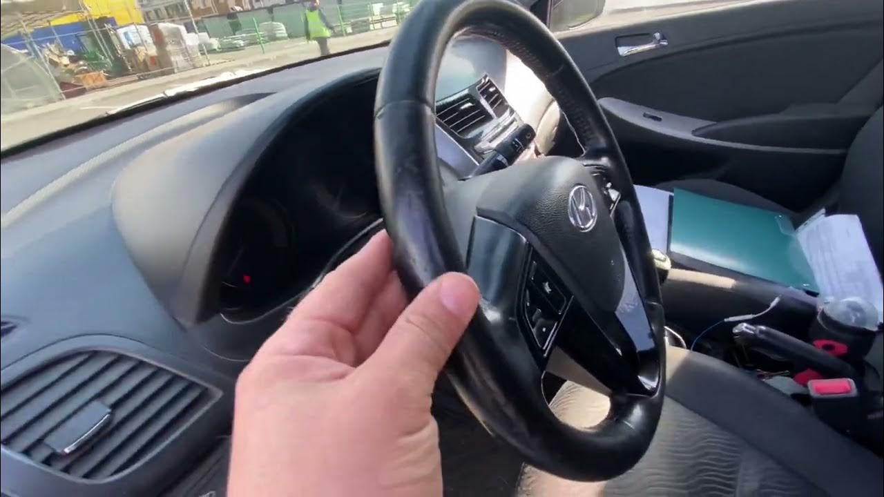 Махнул передний бампер - Hyundai Solaris, 1,6 л, 2013 года кузовной ремонт DRIVE