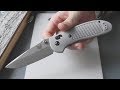 Benchmade Griptilian 551 - разборка ножа, внутренности, подгонка