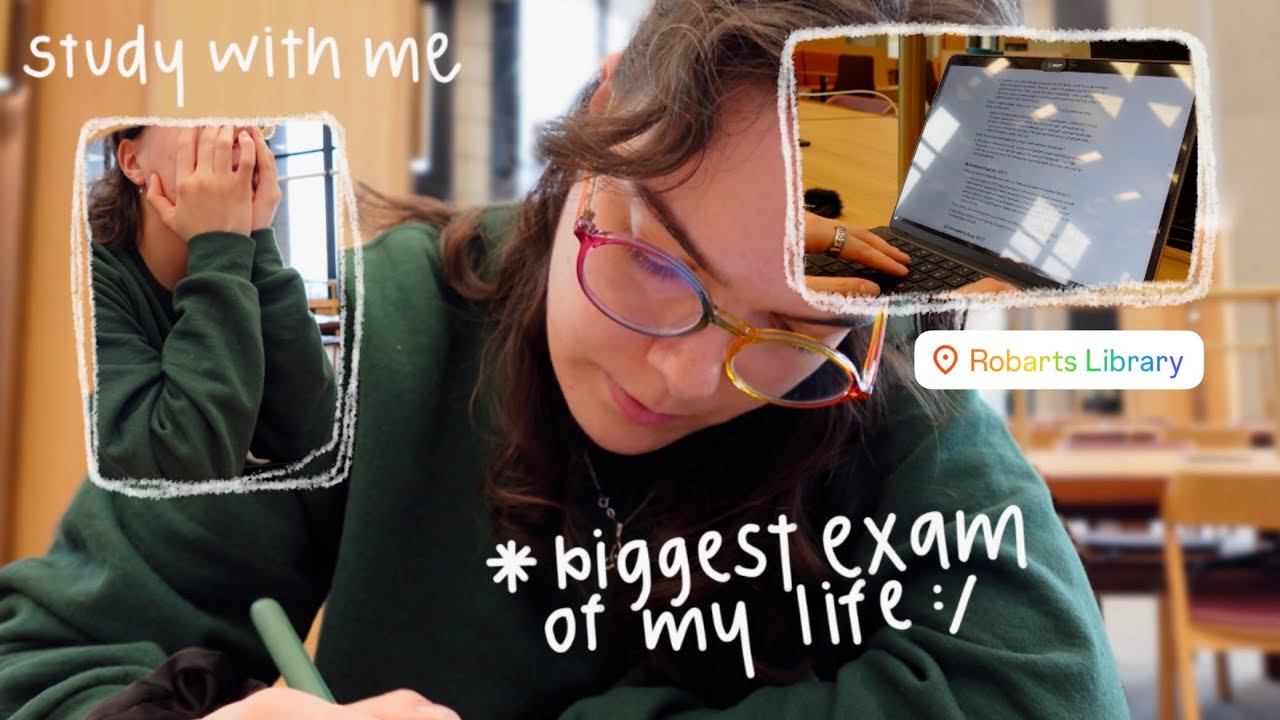 study with me for my PhD comprehensive exam 