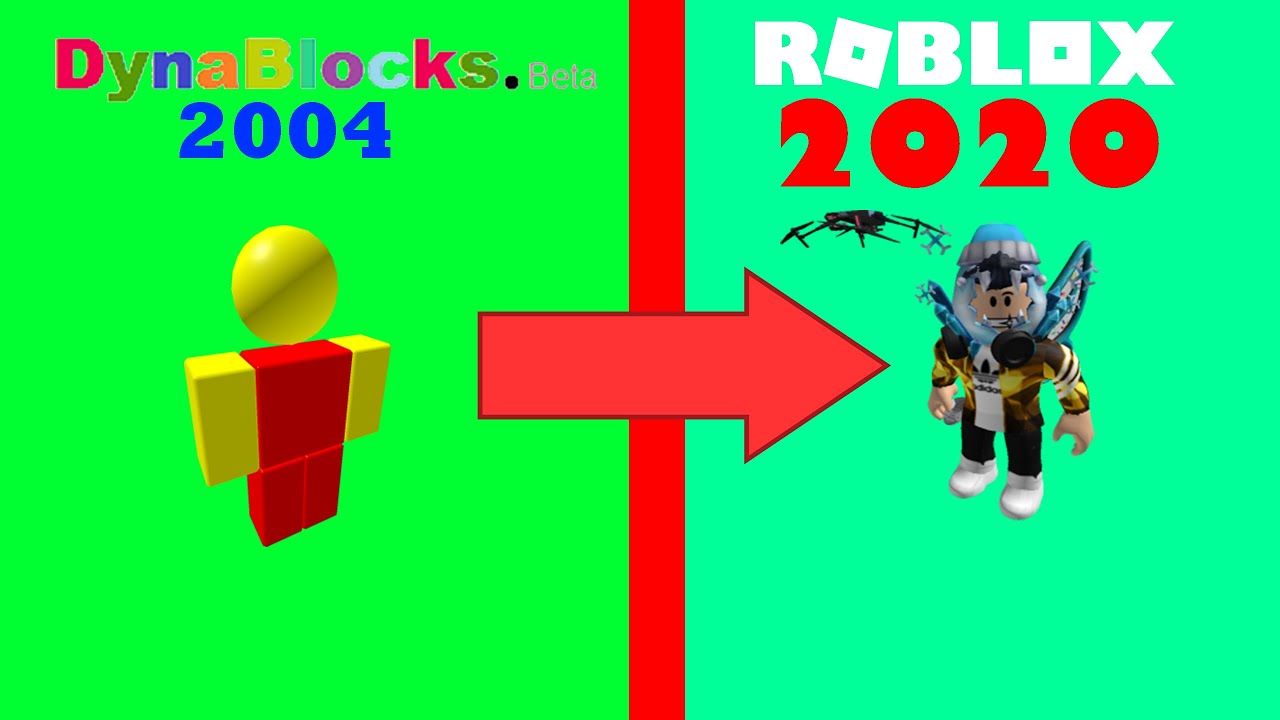 Evolution Of Roblox 2004 2020 Youtube - roblox beta 2004