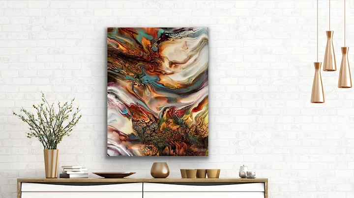 345.Deconstructed Bloom With New Paint! / art therapy / cell activator / blooms technique