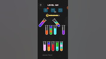 Water Color Sorting|Level 169