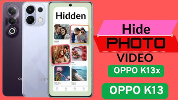 How To Hide Photo in Oppo K13 5G //oppo mobile video hide // Oppo K13x 5g me video hide kaise kare