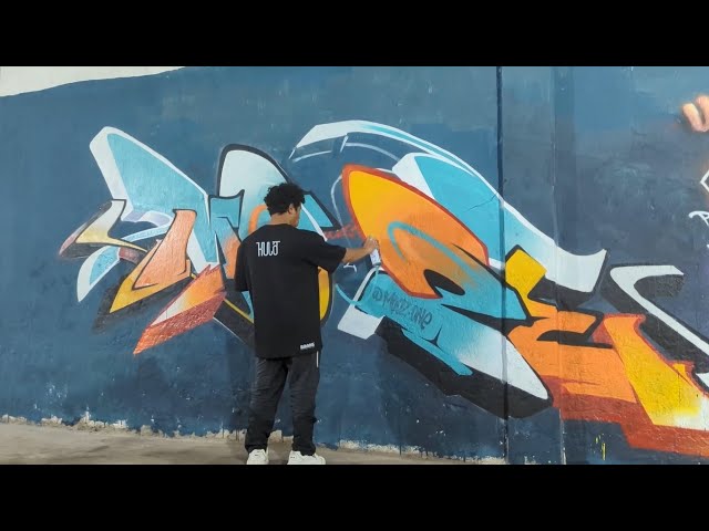 Flowcity Jam - Kolkata 2023. Graffiti vlog. class=