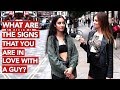 What are the signs that you are in love with a guy?