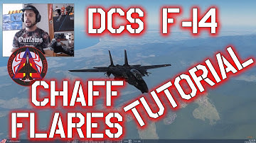DCS F14 RIO - CHAFF & FLARES SET UP ENGLISH TUTORIAL