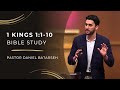 1 kings 1 part 1 bible study david in his old ageadonijah king  pastor daniel batarseh