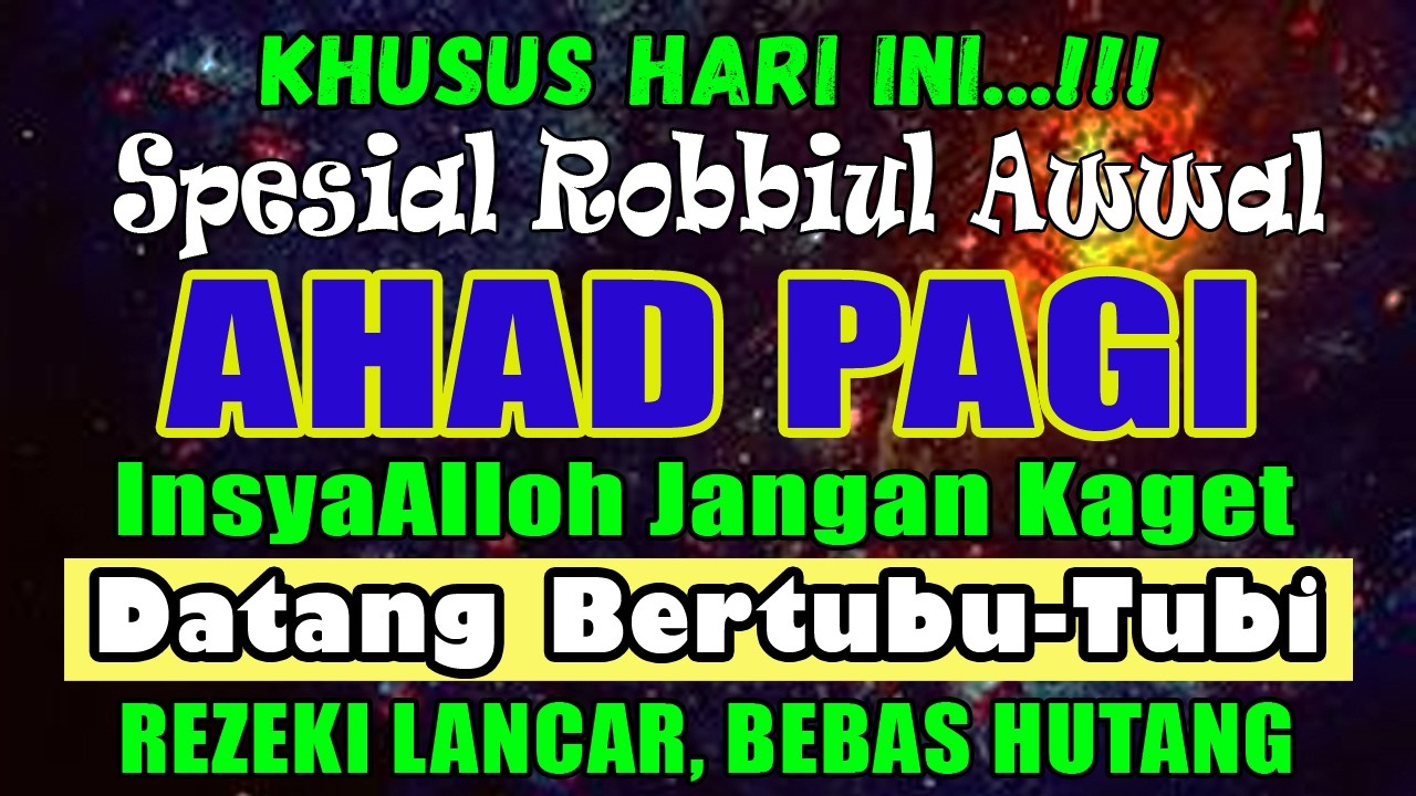 Rahasia dan Kunci Bacaan dzikir ini di 2 Waktu asar dan subuh, Hidupmu Akan Berubah 180°