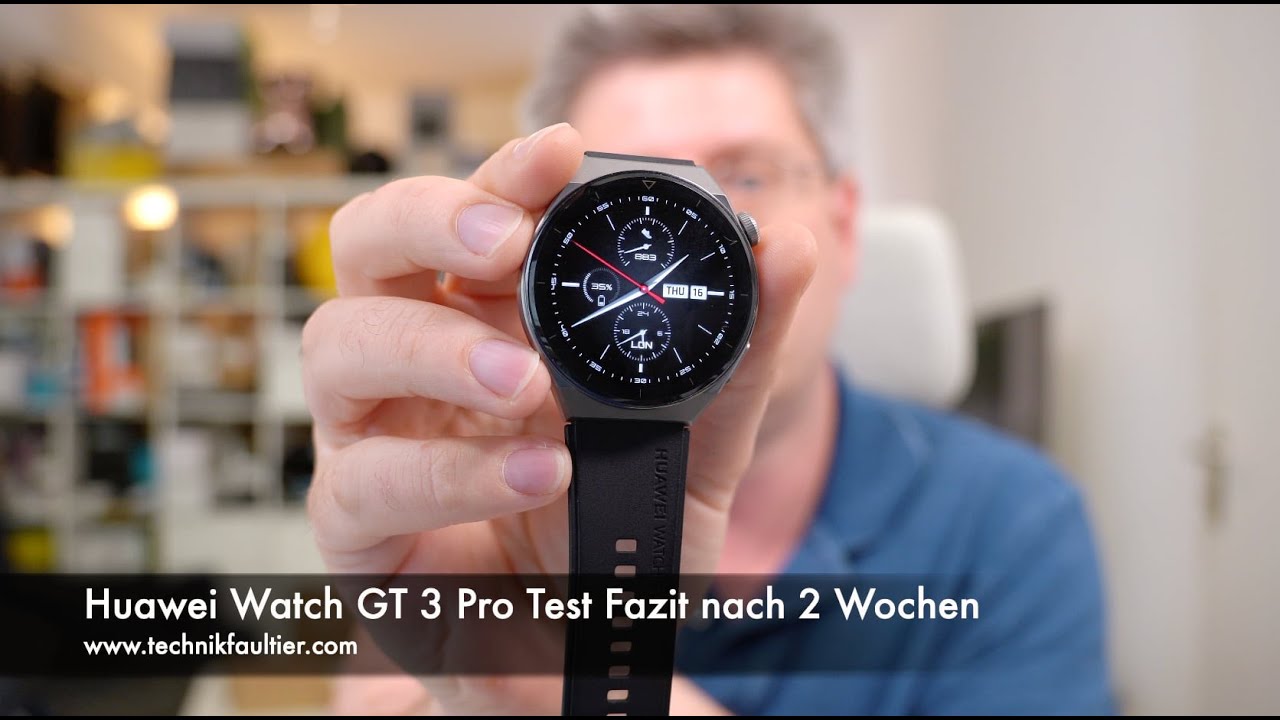 Huawei Watch GT 3 Pro Test Fazit nach 2 Wochen - YouTube