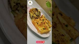 Garlic Bread with veggi Omelette ?||  shorts youtubeshorts viral shortsvideo cookingmeg