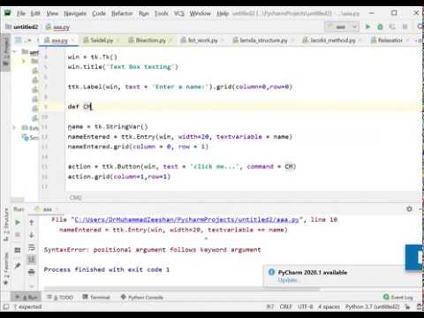 How to create Buttons using tkinter in python - YouTube