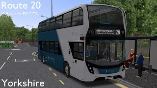 OMSI 2 | Yorkshire | Route 20 | Studio Polygon 400 MMC Pack - ADL Enviro 400 MMC