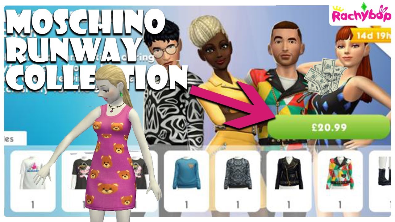 moschino sims collection