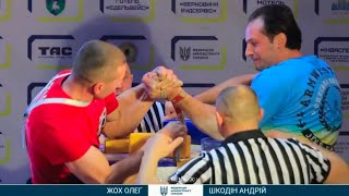 UKRAINE CUP 2023 | OLEG ZHOKH | 100KG | LEFT ARM #reaction #motivation #gym