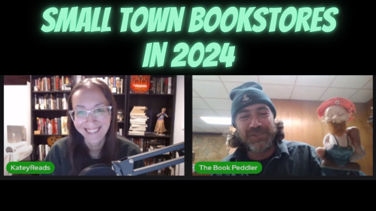 Книжные магазины в маленьких городах в 2024 году с книжным торговцем