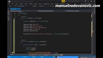 C# 6.0 Tutorial - Advanced - 24. ArrayList Non Generic Collection