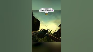 INSANE OG MW3 CrossMap Throwing Knives #shorts