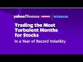 Trading volatile markets during prime time 'crash season' — webinar with Joe Fahmy