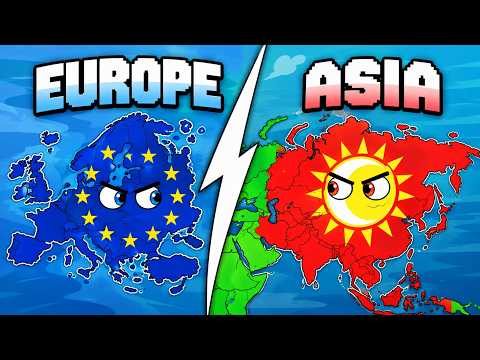 How Big Is Each Continent?
