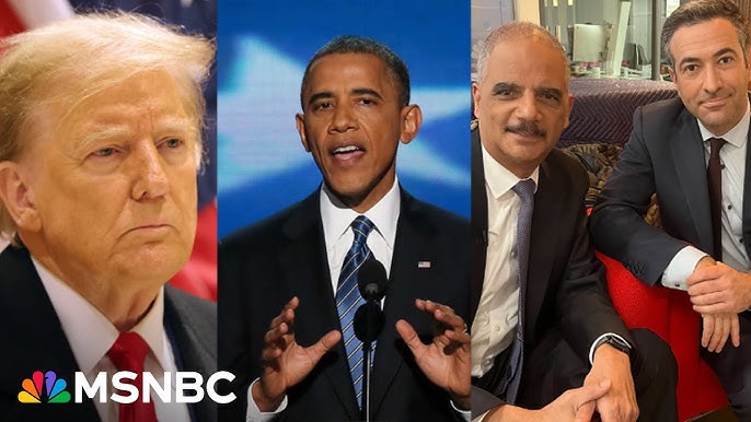 Fighting Racism Hate And Dangerous Norms In Trump Era Obama A G Holder Talks To Ari Melber