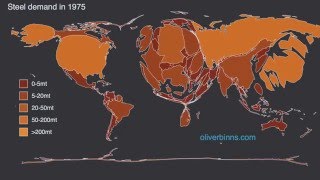 Cartogram - Steel Demand