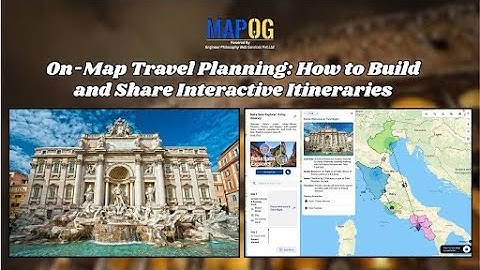 How to Create Stunning On-Map Itineraries for Clients#travelagents #itinerary #trending #viral #trip