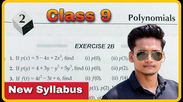 Class 9 Ex 2B Polynomials | RS Aggarwal CBSE  Exercise 2b | Rajmith Study
