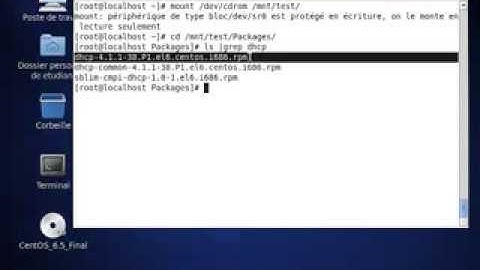 configuration du serveur dhcp sur centos 6.5