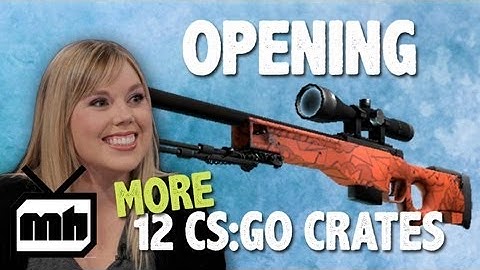 Unboxing MORE 12 CS:GO Crates! Unlocking StatTrak AWP & M4-S!