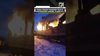 Ukrainian Prez Zelenskyy Denounces Alleged Russian Strike On Train As Terrorism Says Four Killed